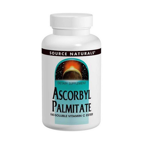 Source Naturals, Ascorbyl Palmitate, 500 mg, 90 Tablets فوائد