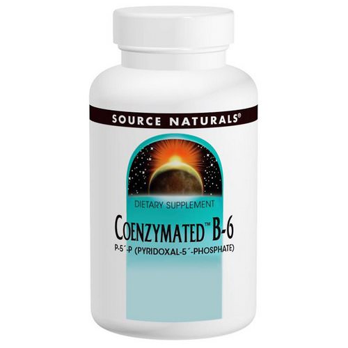 Source Naturals, Coenzymated B-6, 25 mg, 120 Tablets فوائد