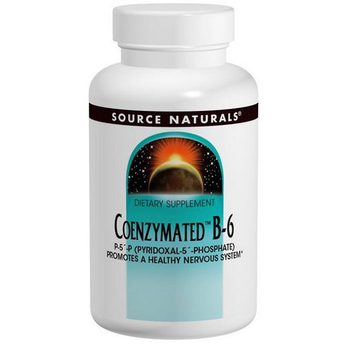 Source Naturals, Coenzymated B-6, 300 mg, 30 Tablets فوائد