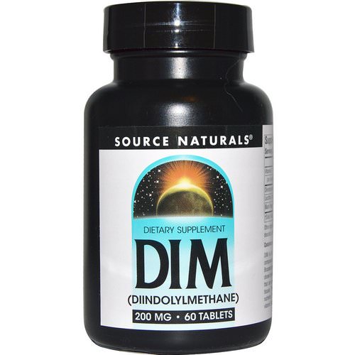 Source Naturals, DIM (Diindolylmethane), 200 mg, 60 Tablets فوائد