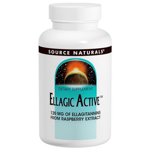 Source Naturals, Ellagic Active, 300 mg, 60 Tablets فوائد