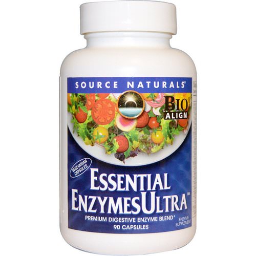 Source Naturals, Essential EnzymesUltra, 90 Capsules فوائد