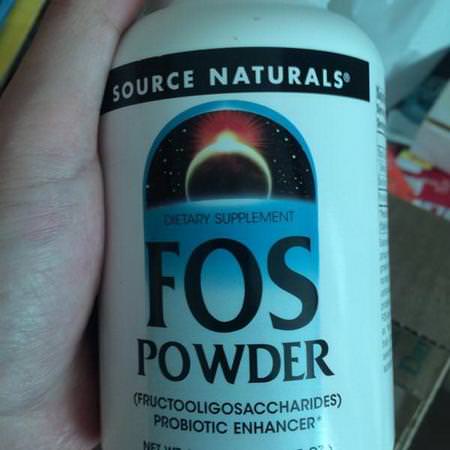 Source Naturals, FOS Powder, 7.05 oz (200 g):البر,بي,تيك, الهضم
