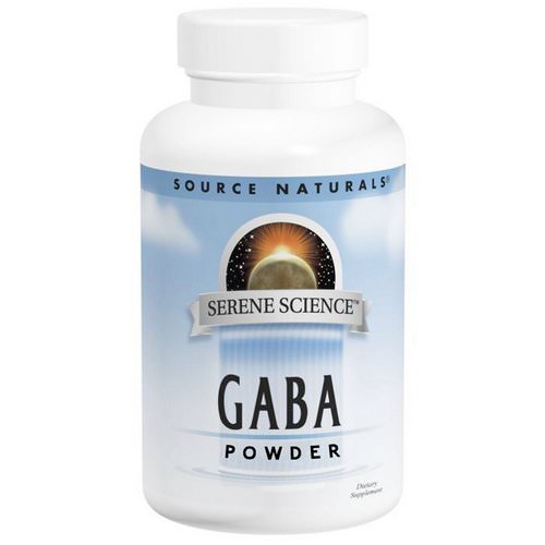 Source Naturals, GABA Powder, 8 oz (226.8 g) فوائد
