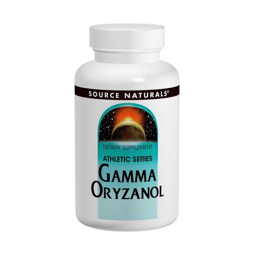 Source Naturals, Gamma Oryzanol, 60 mg, 100 Tablets فوائد