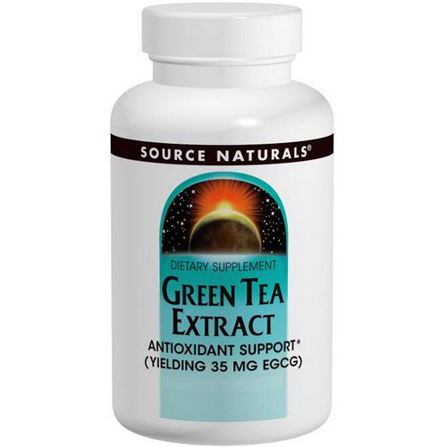 Source Naturals, Green Tea Extract, 60 Tablets فوائد