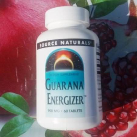 Source Naturals Guarana Condition Specific Formulas - Guarana, المعالجة المثلية, الأعشاب