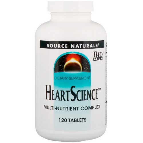 Source Naturals, Heart Science, Multi-Nutrient Complex, 120 Tablets فوائد
