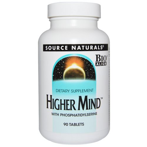 Source Naturals, Higher Mind, 90 Tablets فوائد