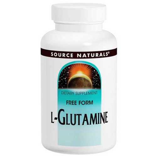 Source Naturals, L-Glutamine, 500 mg, 100 Capsules فوائد