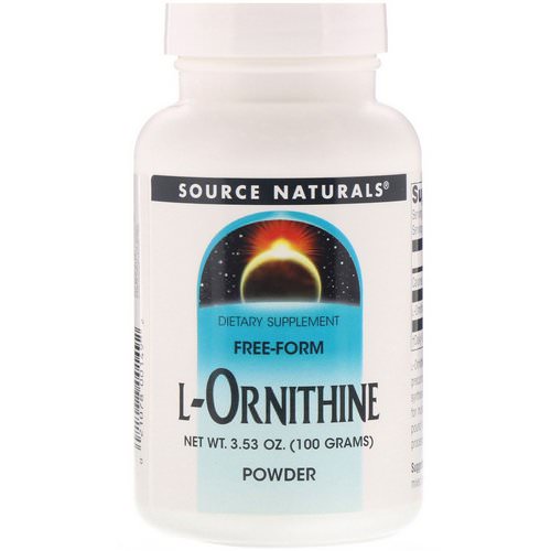 Source Naturals, L-Ornithine Powder, 3.53 oz (100 g) فوائد