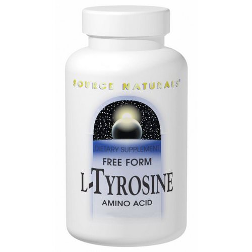 Source Naturals, L-Tyrosine, Free-Form Powder, 3.53 oz (100 g) فوائد