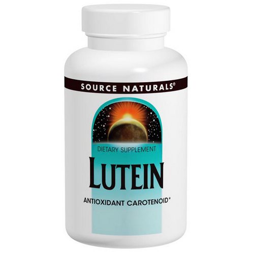 Source Naturals, Lutein, 6 mg, 90 Capsules فوائد