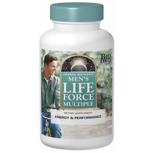 Source Naturals, Men's Life Force Multiple, 180 Tablets فوائد