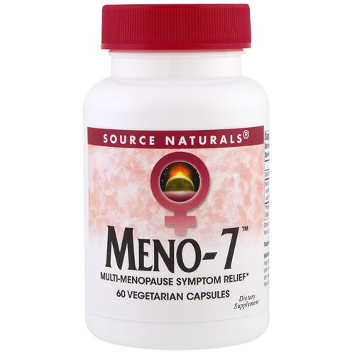 Source Naturals, Meno-7, 60 Veggie Capsules فوائد