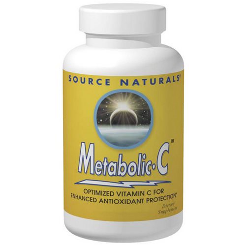 Source Naturals, Metabolic C, 500 mg, 180 Capsules فوائد