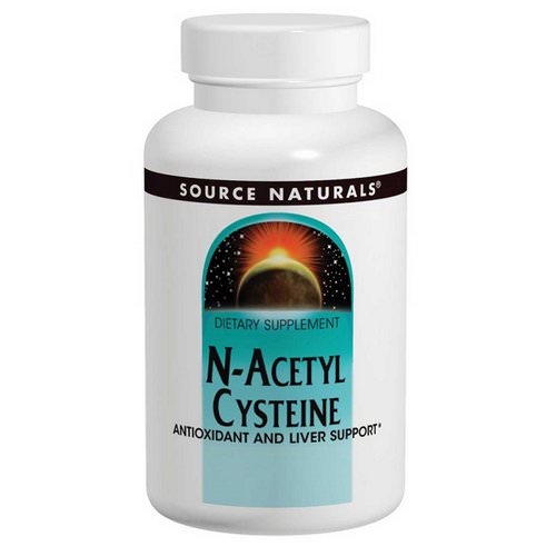 Source Naturals, N-Acetyl Cysteine, 600 mg, 120 Tablets فوائد