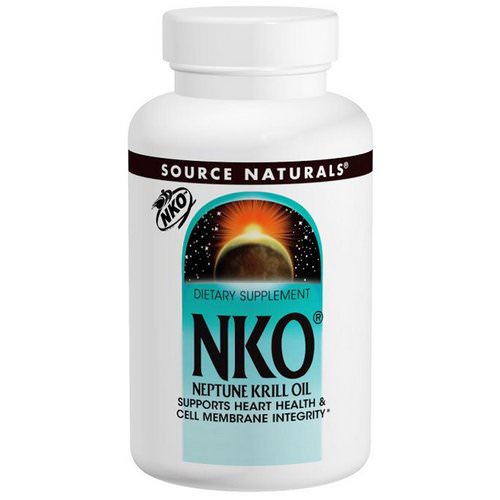Source Naturals, NKO, Neptune Krill Oil, 500 mg, 120 Softgels فوائد