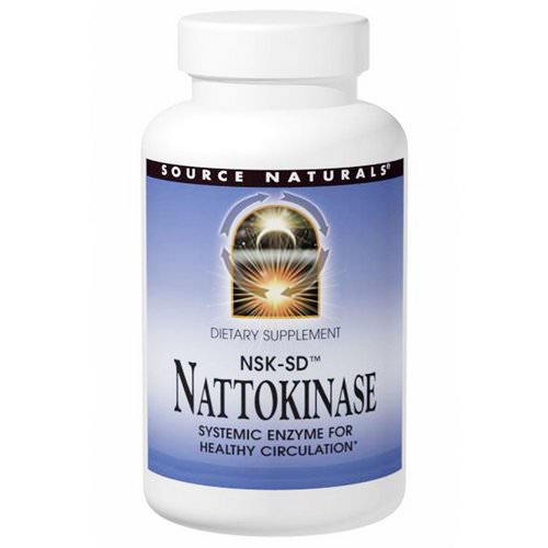 Source Naturals, NSK-SD, Nattokinase, 100 mg, 30 Capsules فوائد
