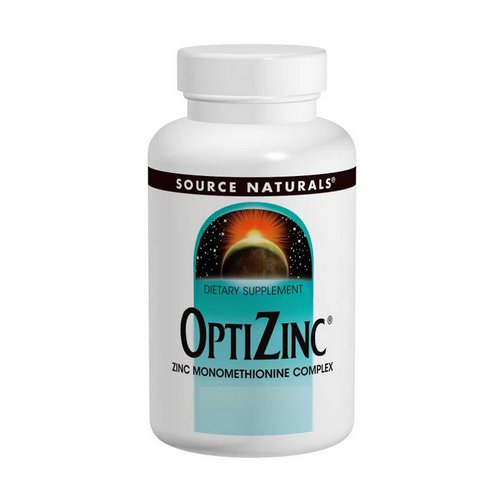 Source Naturals, OptiZinc, 240 Tablets فوائد