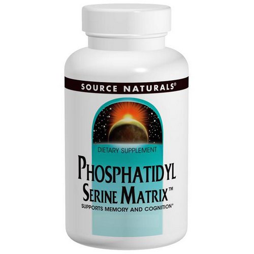 Source Naturals, Phosphatidyl Serine Matrix, 60 Softgels فوائد