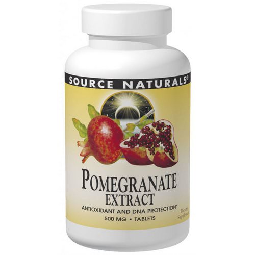 Source Naturals, Pomegranate Extract, 240 Tablets فوائد