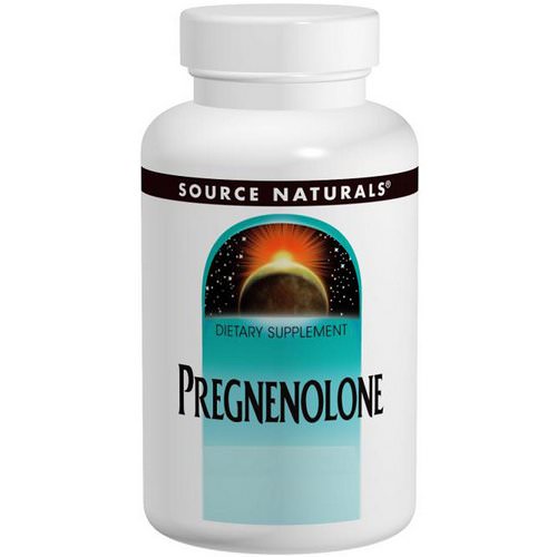 Source Naturals, Pregnenolone, 50 mg, 120 Tablets فوائد