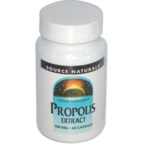 Source Naturals, Propolis Extract, 500 mg, 60 Capsules فوائد