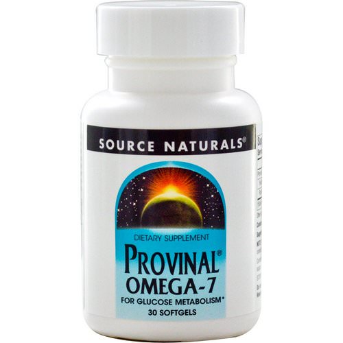 Source Naturals, Provinal Omega-7, 30 Softgels فوائد