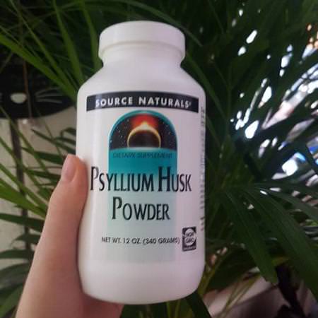 Source Naturals, Psyllium Husk Powder, 12 oz (340 g):سيللي,م هسك, ليف