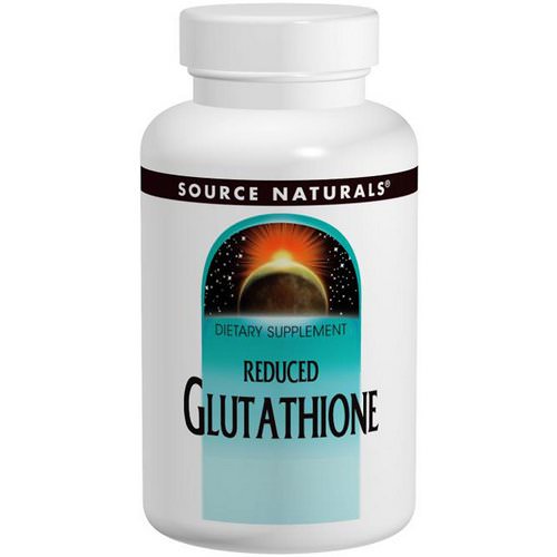 Source Naturals, Reduced Glutathione, 250 mg, 60 Tablets فوائد