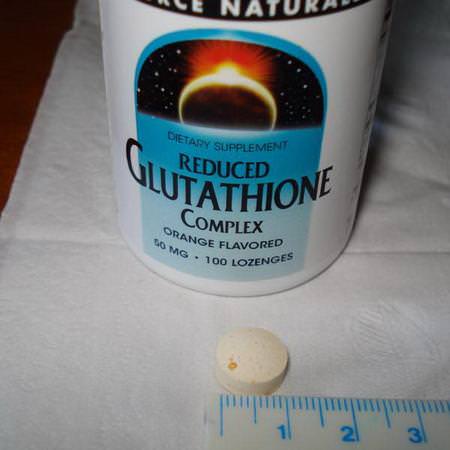 Source Naturals L-Glutathione - L-Glutathione, مضادات الأكسدة, المكملات الغذائية