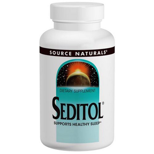Source Naturals, Seditol, 365 mg, 30 Capsules فوائد