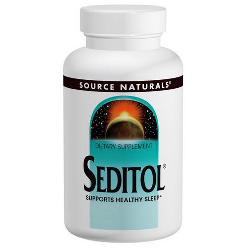 Source Naturals, Seditol, 365 mg, 60 Capsules فوائد