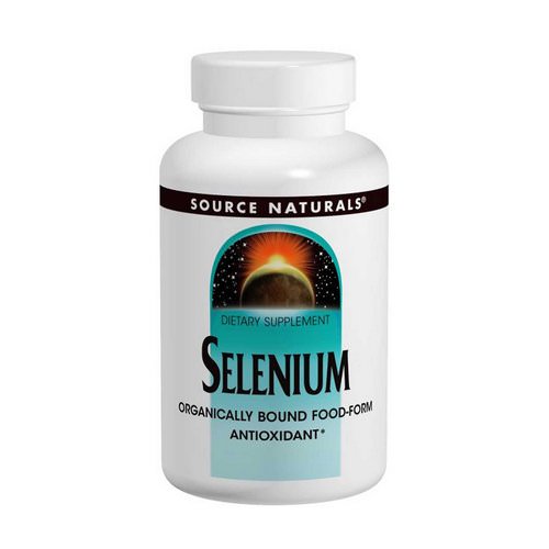 Source Naturals, Selenium, 200 mcg, 120 Tablets فوائد
