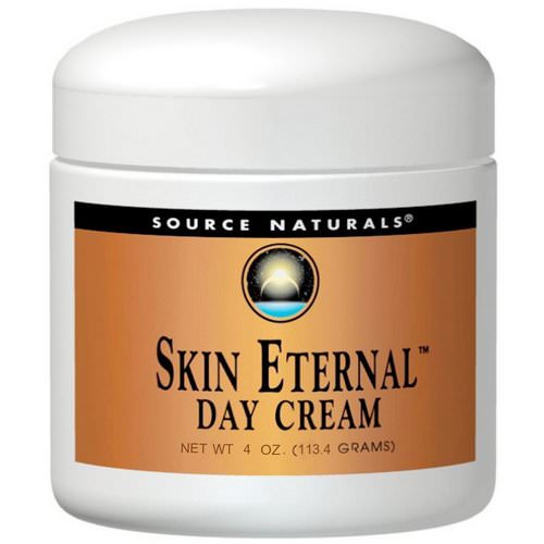Source Naturals, Skin Eternal Day Cream, 4 oz (113.4 g) فوائد