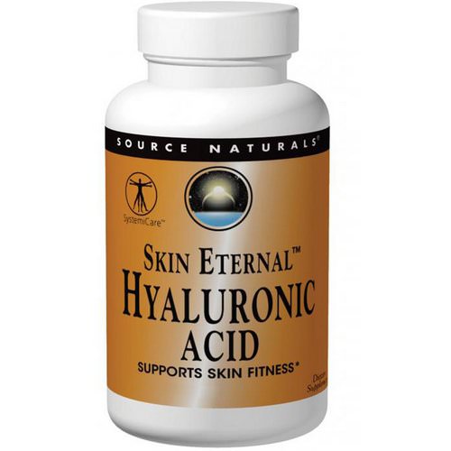 Source Naturals, Skin Eternal Hyaluronic Acid, 50 mg, 60 Tablets فوائد