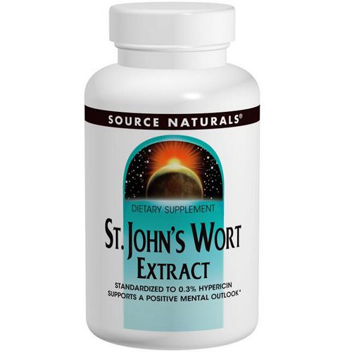 Source Naturals, St. John's Wort Extract, 300 mg, 240 Tablets فوائد