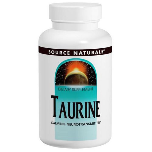Source Naturals, Taurine 1000, 1,000 mg, 120 Capsules فوائد