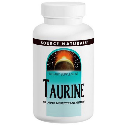 Source Naturals, Taurine 1000, 1,000 mg, 240 Capsules فوائد