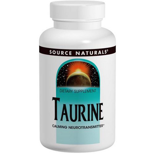 Source Naturals, Taurine, 500 mg, 120 Tablets فوائد