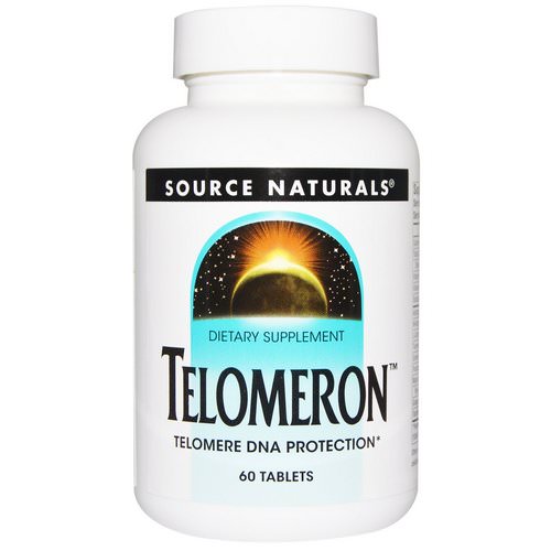 Source Naturals, Telomeron, 60 Tablets فوائد
