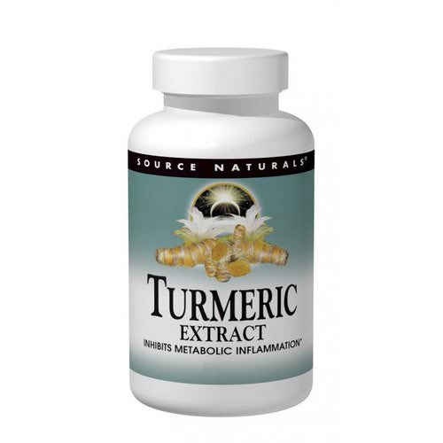 Source Naturals, Turmeric Extract, 100 Tablets فوائد