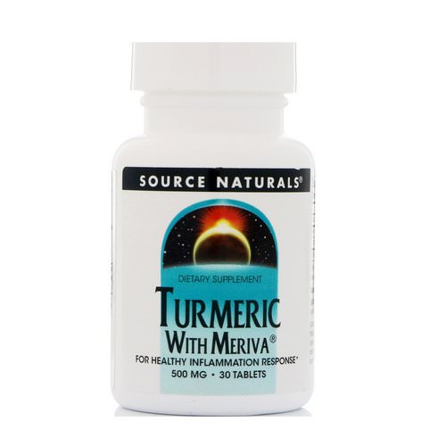 Source Naturals, Turmeric with Meriva, 500 mg, 30 Tablets فوائد