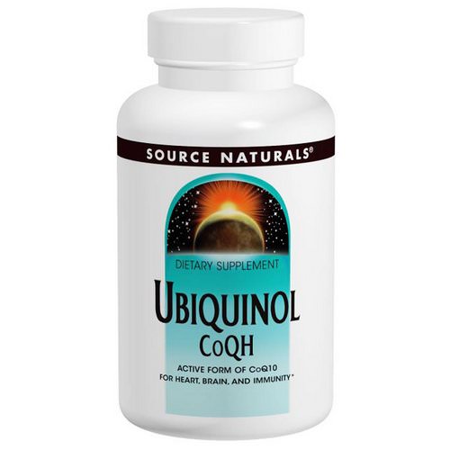 Source Naturals, Ubiquinol CoQH, 100 mg, 90 Softgels فوائد