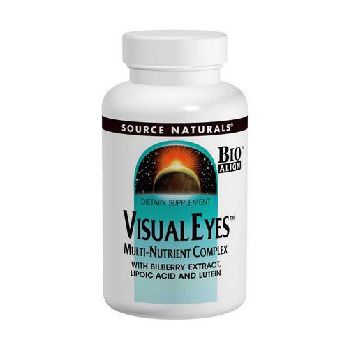 Source Naturals, Visual Eyes, Multi-Nutrient Complex, 90 Tablets فوائد