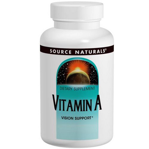 Source Naturals, Vitamin A, 10,000 IU, 100 Tablets فوائد