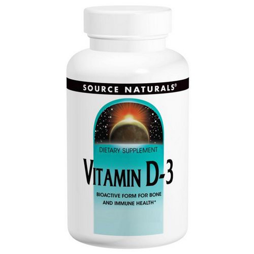 Source Naturals, Vitamin D-3, 2,000 IU, 200 Softgels فوائد