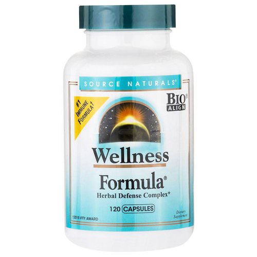 Source Naturals, Wellness Formula, Herbal Defense Complex, 120 Capsules فوائد