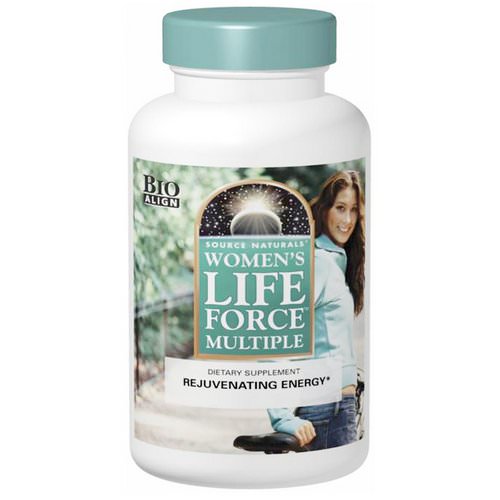 Source Naturals, Women's Life Force Multiple, 180 Tablets فوائد